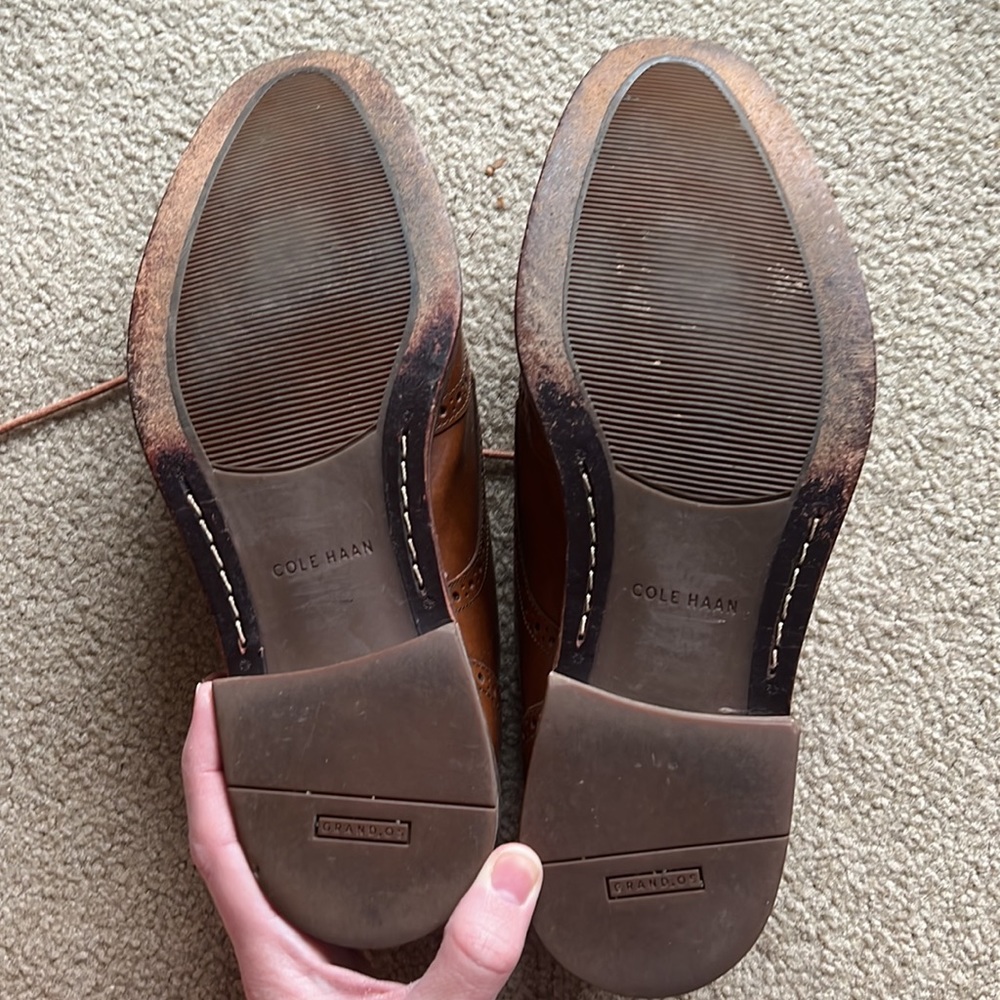 Cole Haan Brown Dress Shoes - Picture 6 of 6